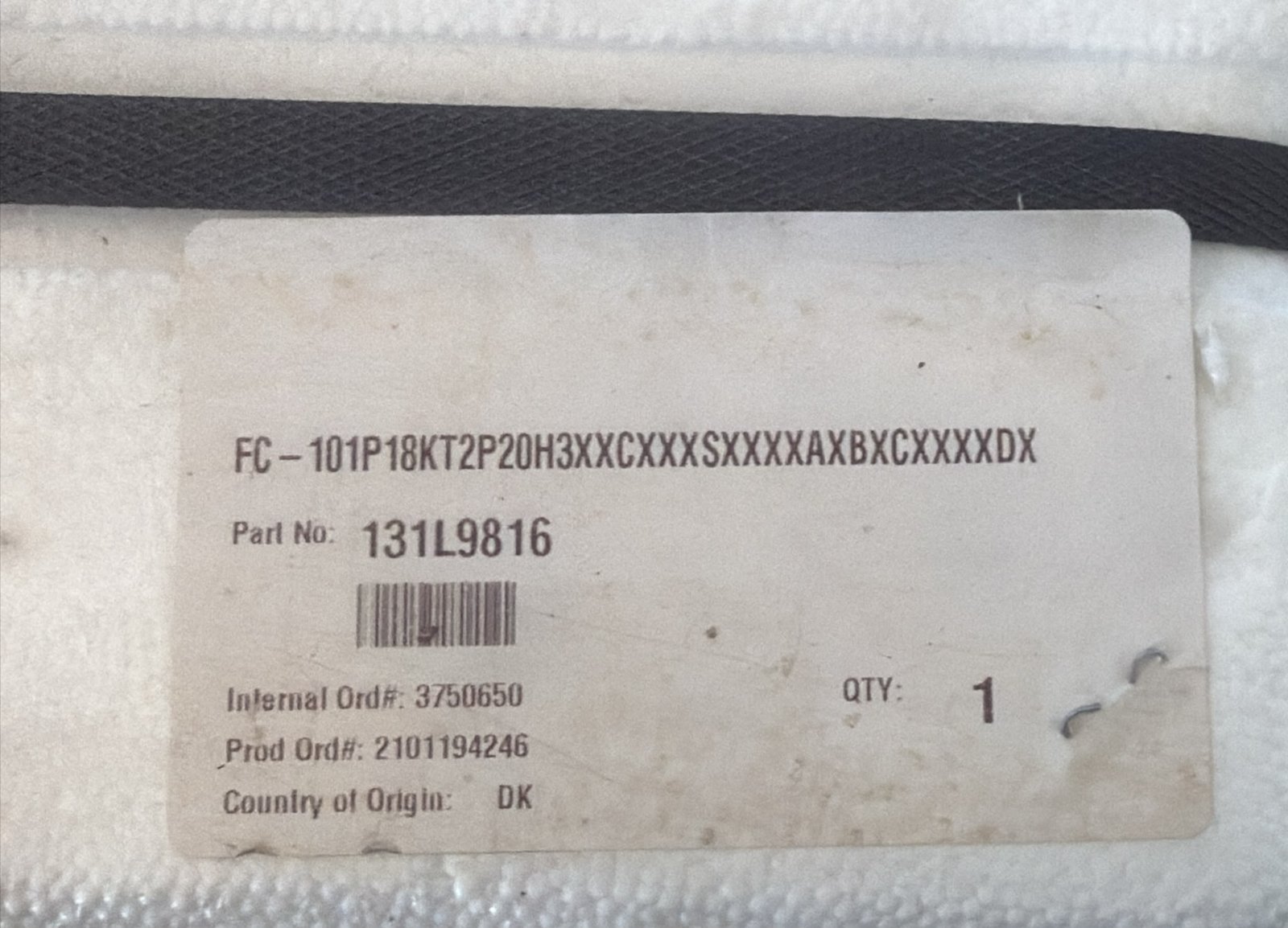 Danfoss VLT HVAC Basic Drive FC 101 18.5 kW – 131L9816
