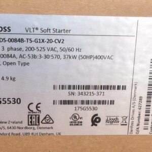 Danfoss VLT Soft Starter MCD 500 37 kW – 175G5530 (MCD5-0084B)