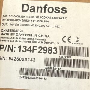 Danfoss VLT AutomationDrive FC 360 22 kW – 134F2983