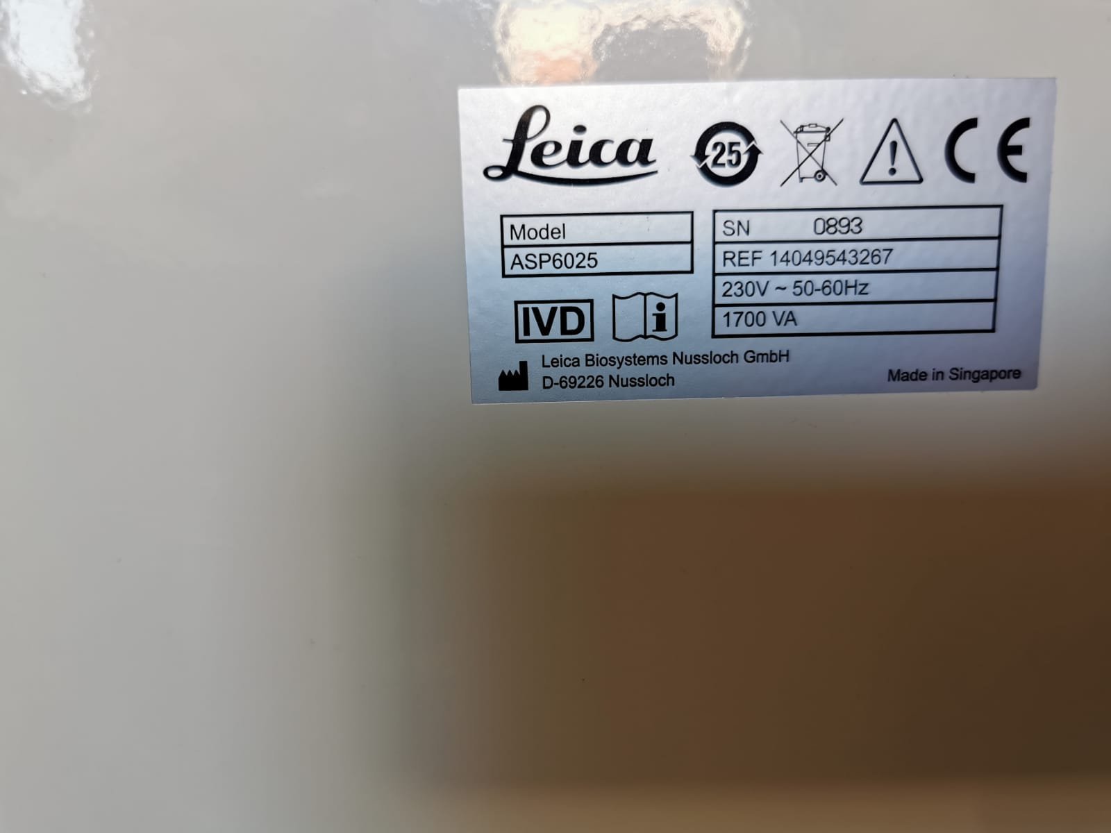 Leica ASP6025 Advanced Smart Tissue Processor – 14049543267 - Image 3
