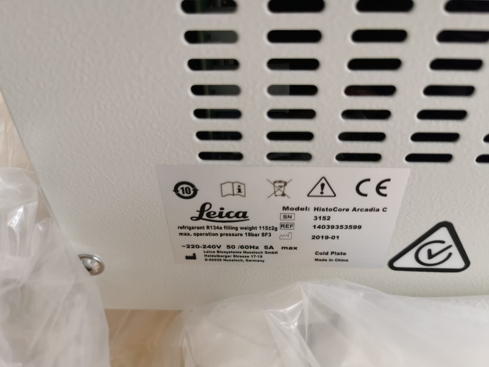 Leica HistoCore Arcadia C Cooling Plate – 14039357258 - Image 3