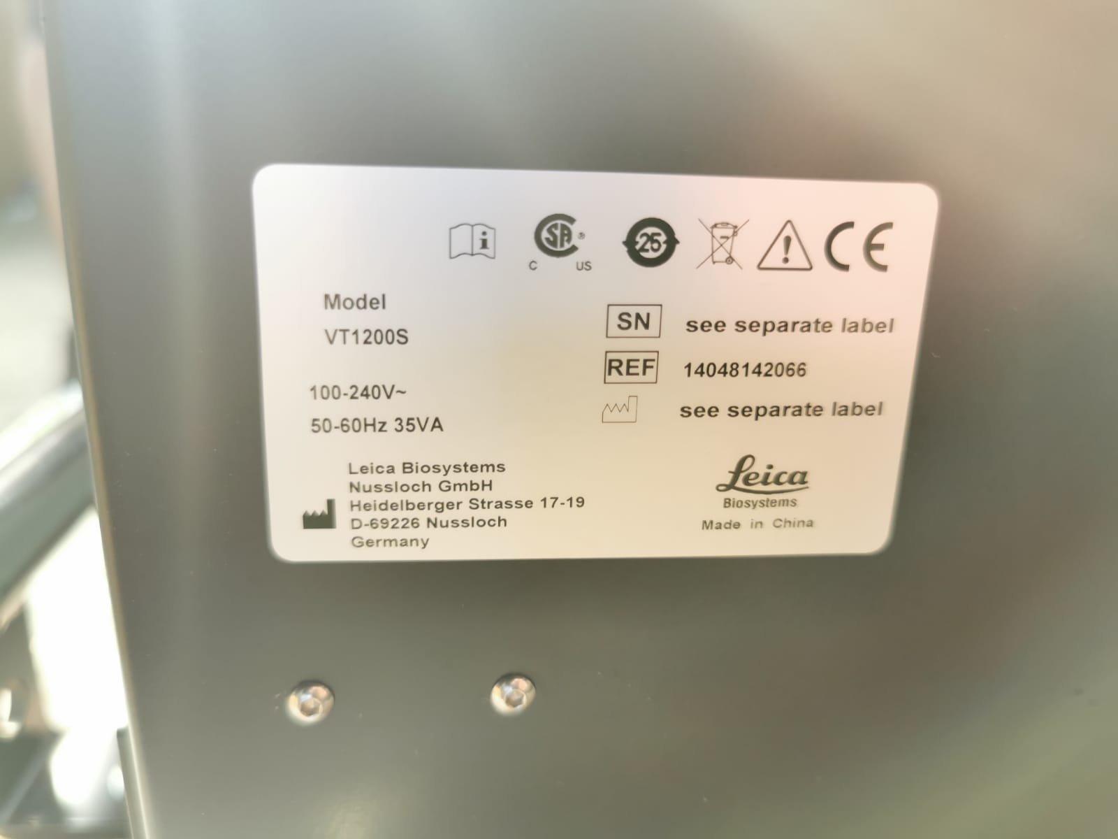 Leica VT1200 S Fully Automated Vibrating Blade Microtome – 1491200S001 - Image 6