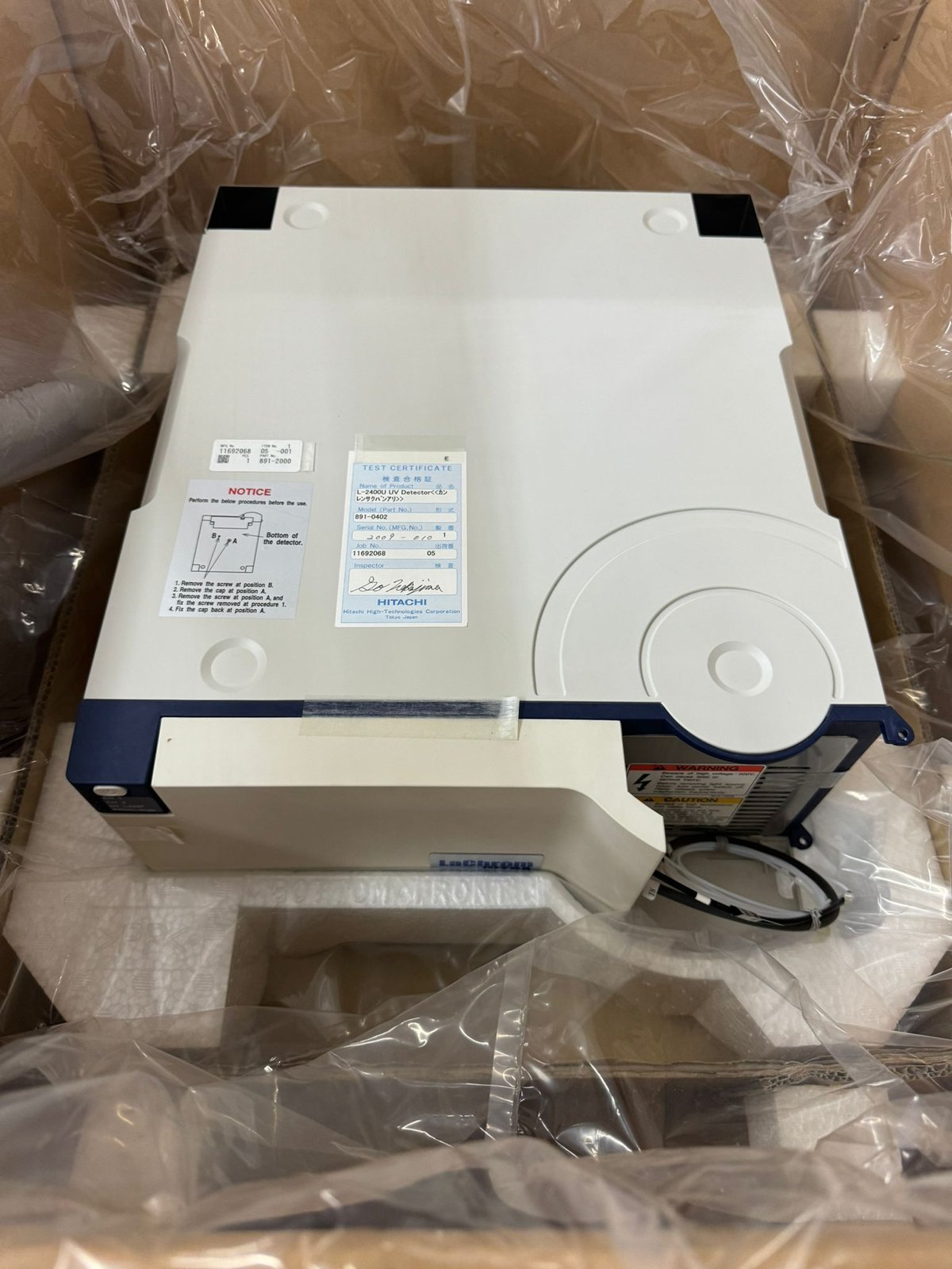 Hitachi LaChrom Ultra L-2400U UV Detector (VWR) – HIT-A891-0402K / 891-2000 - Image 7