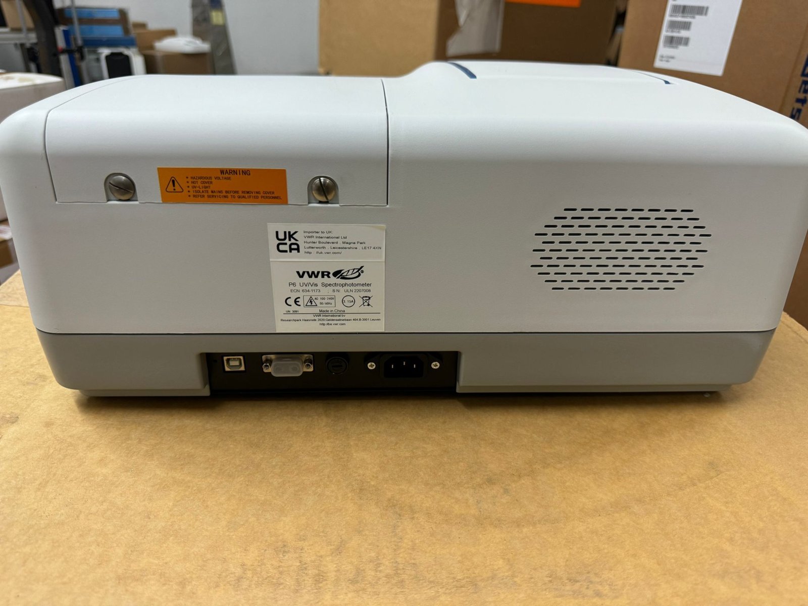 VWR P6 UV/VIS Spectrophotometer - Image 8
