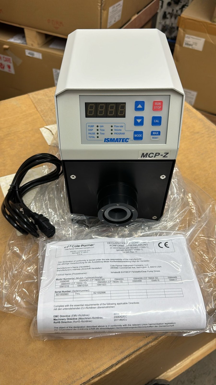 Ismatec MCP-Z Process Gear Pump Drive ISM405A - Image 2