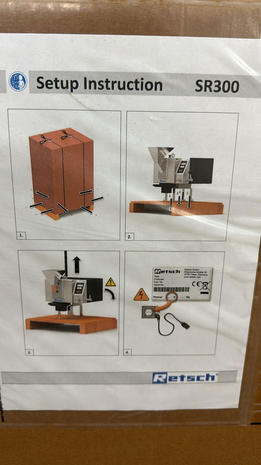 Retsch SR 300 Rotor Beater Mill – 20.752.0002 - Image 3