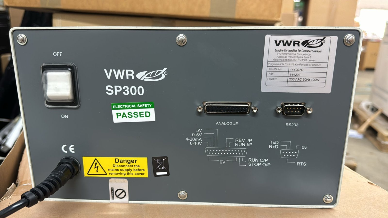 VWR SP300 Programmable Peristaltic Pump - Image 5