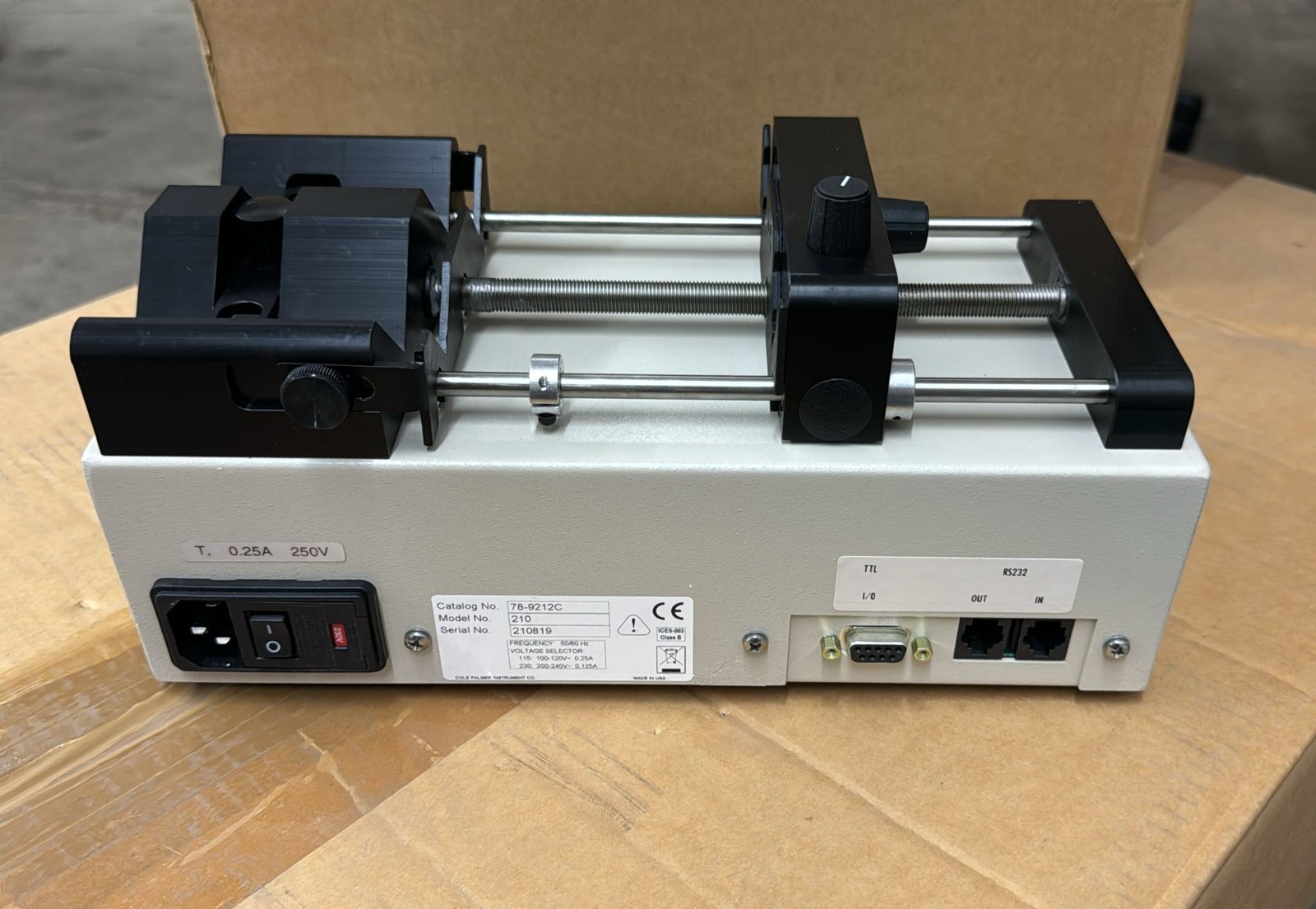 Cole-Parmer / KD Scientific KDS210P 2-Channel Syringe Pump