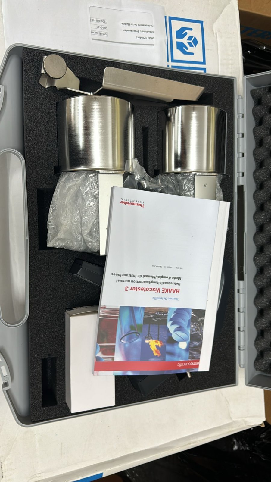 Thermo Scientific HAAKE Viscotester 3 L Rotational Viscometer - Image 3
