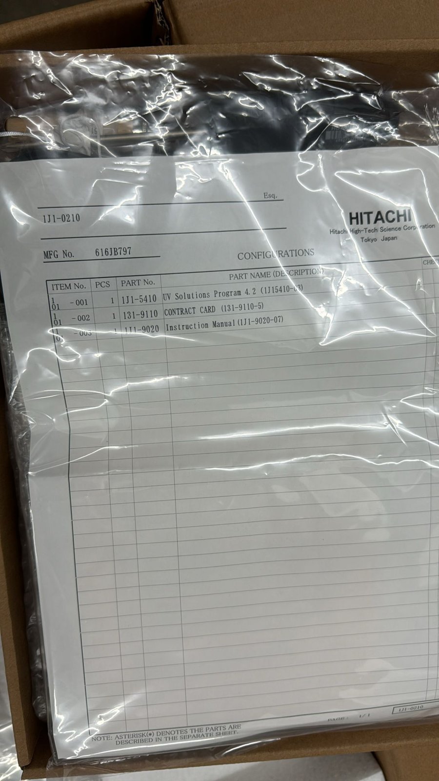 Hitachi U-2900 UV-VIS Spectrophotometer – 2J1-0003 - Image 11