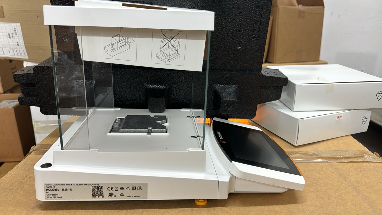 Sartorius Cubis MCA2203S-2S-E Precision Balance 2200 g / 1 mg - Image 3