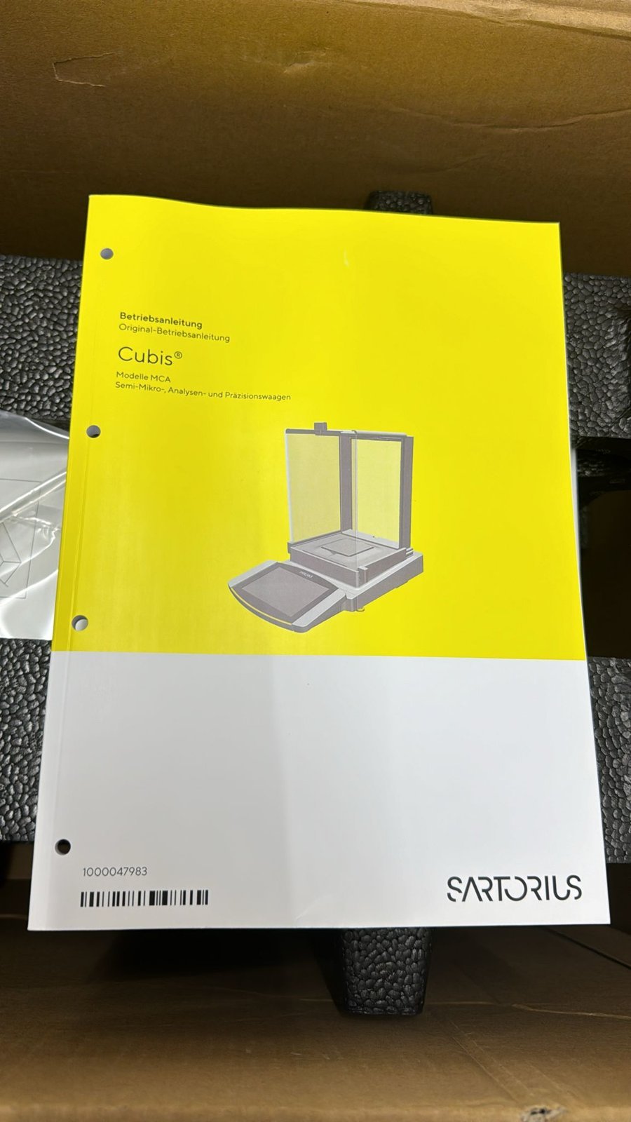 Sartorius Cubis MCA2203S-2S-E Precision Balance 2200 g / 1 mg - Image 6