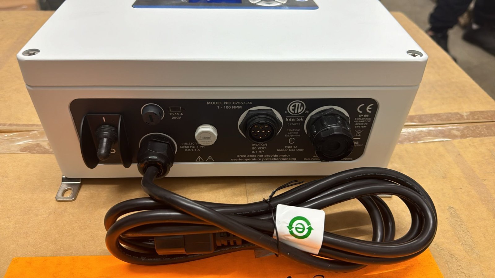 Cole-Parmer Masterflex L/S Pump Drive 07557-27 - Image 2