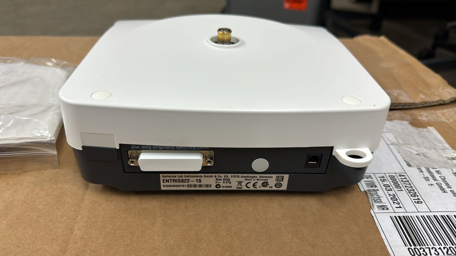 Sartorius Entris 822-1S Precision Balance 820 g / 0.01 g - Image 6