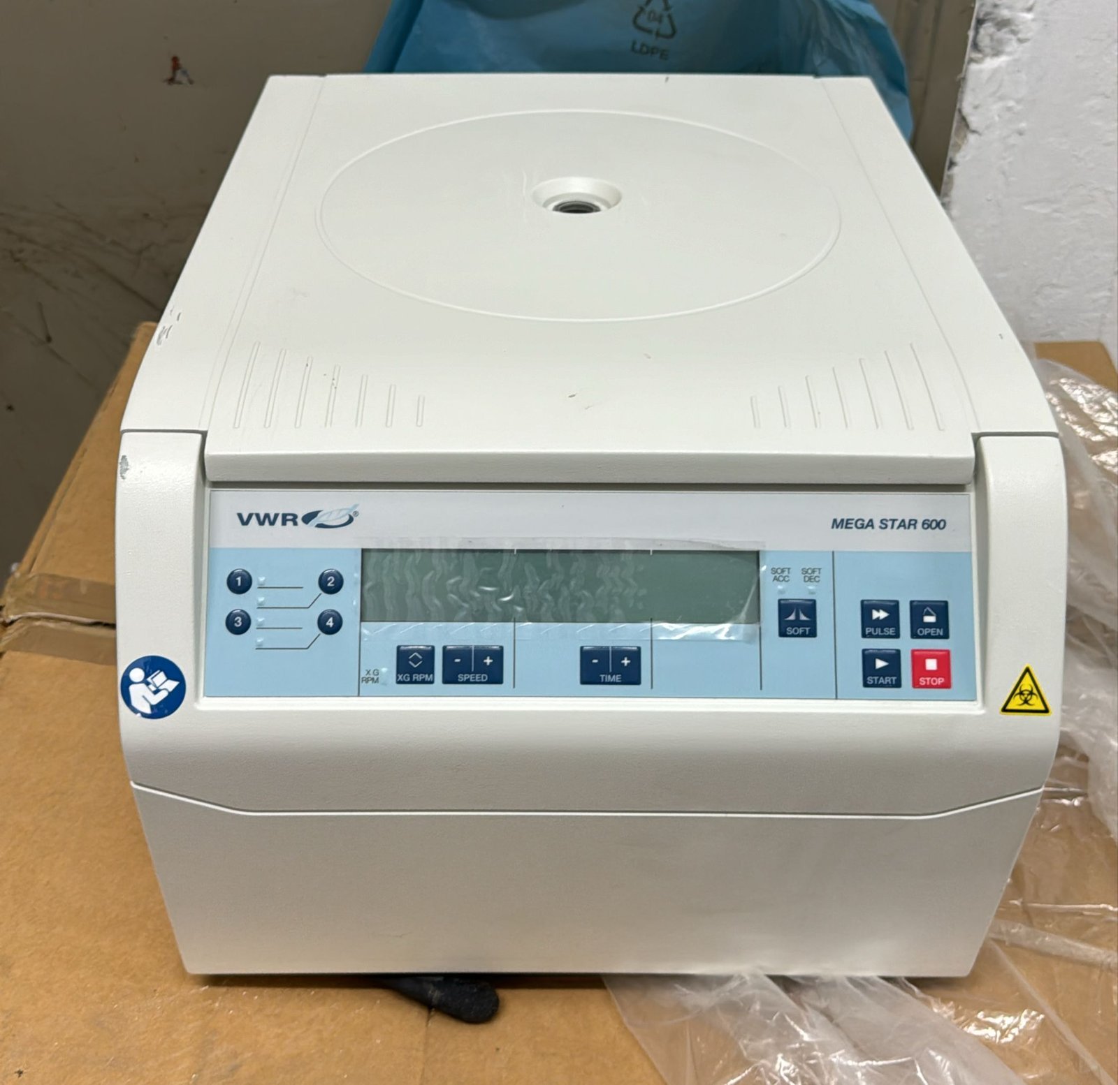 VWR Mega Star 600 Benchtop Centrifuge – 521-3500