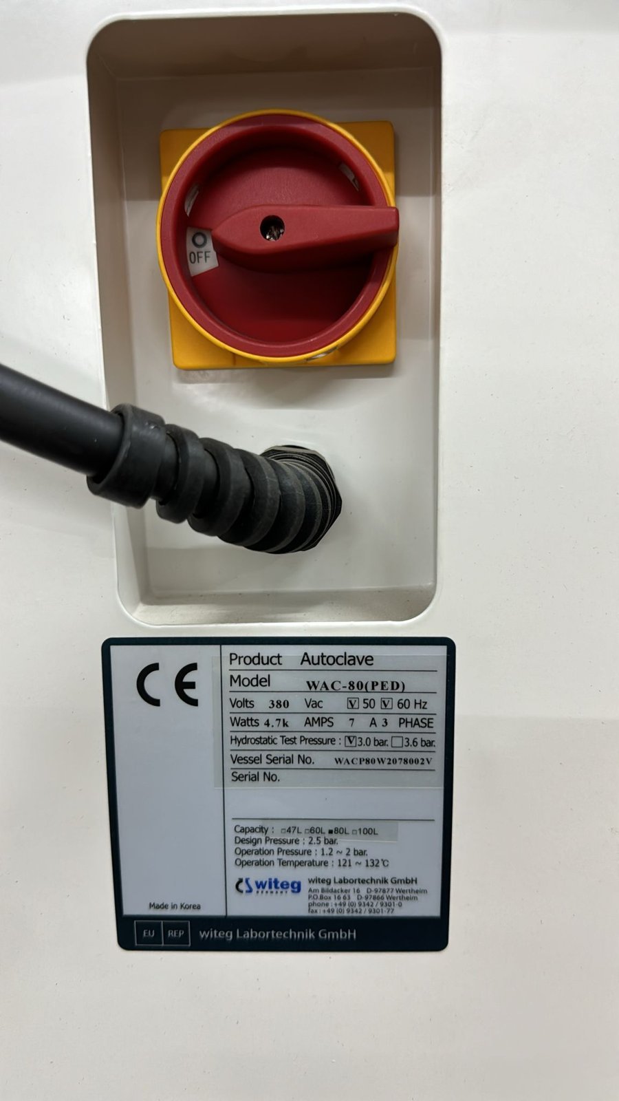 Witeg Digital Fuzzy Control System WAC-80 (PED) - Image 5