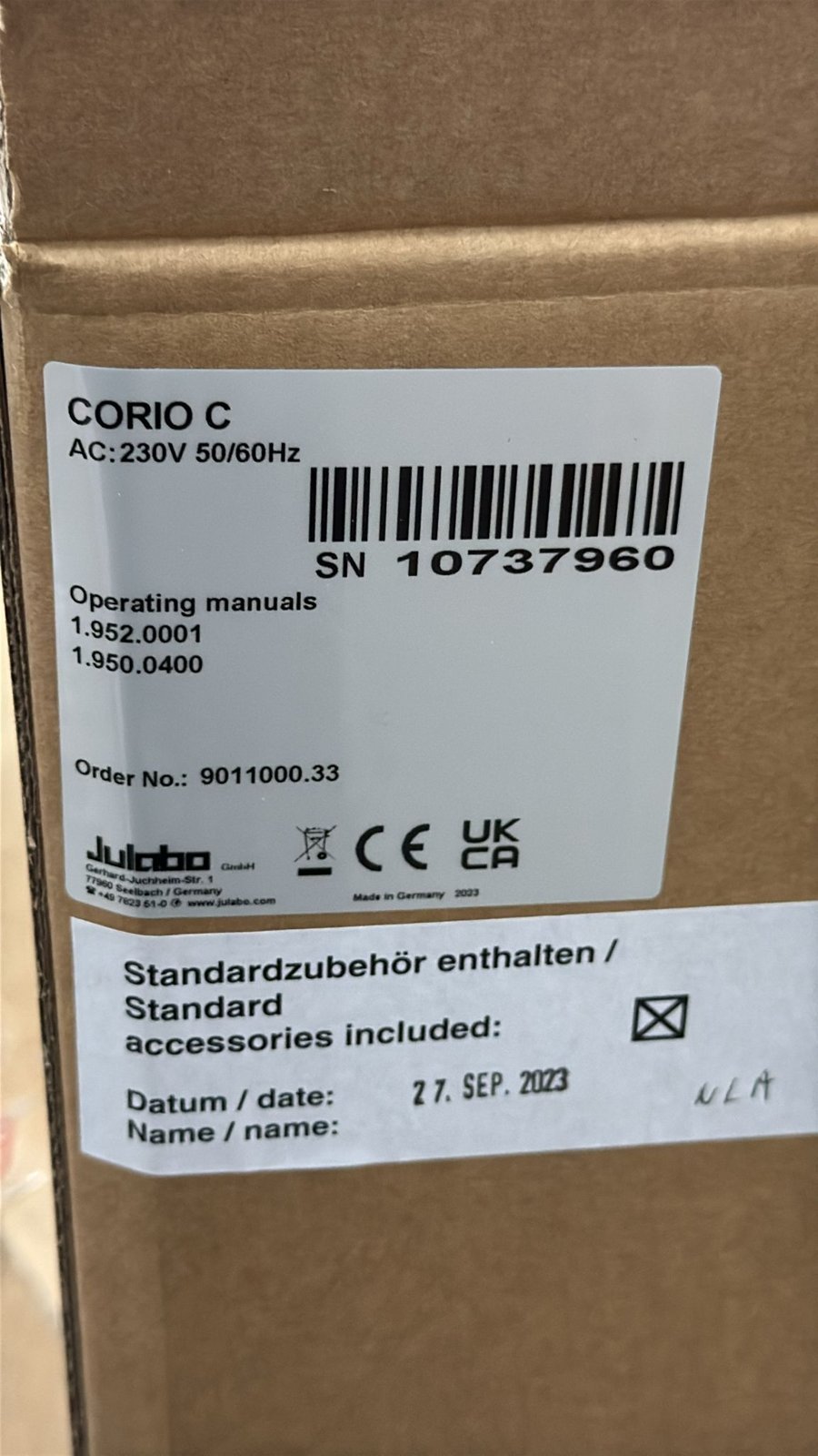 Julabo CORIO C Heating Immersion Circulator - Image 7