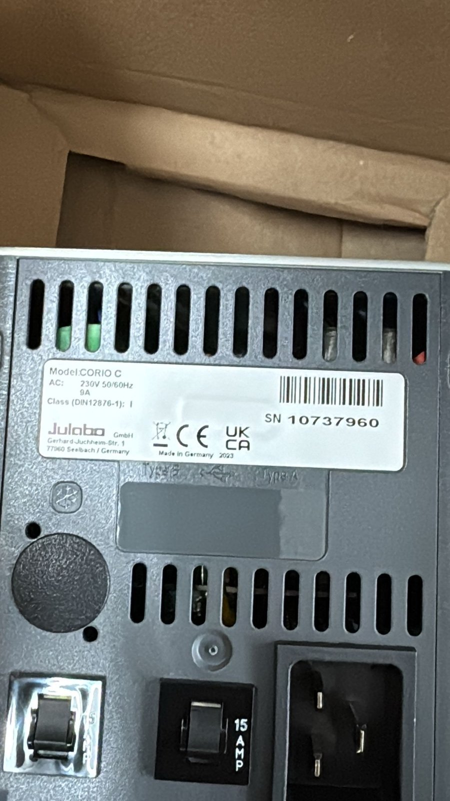 Julabo CORIO C Heating Immersion Circulator - Image 8
