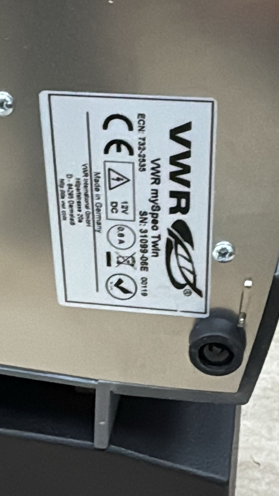 VWR My Spec Twin Micro-Volume Spectrophotometer - Image 6